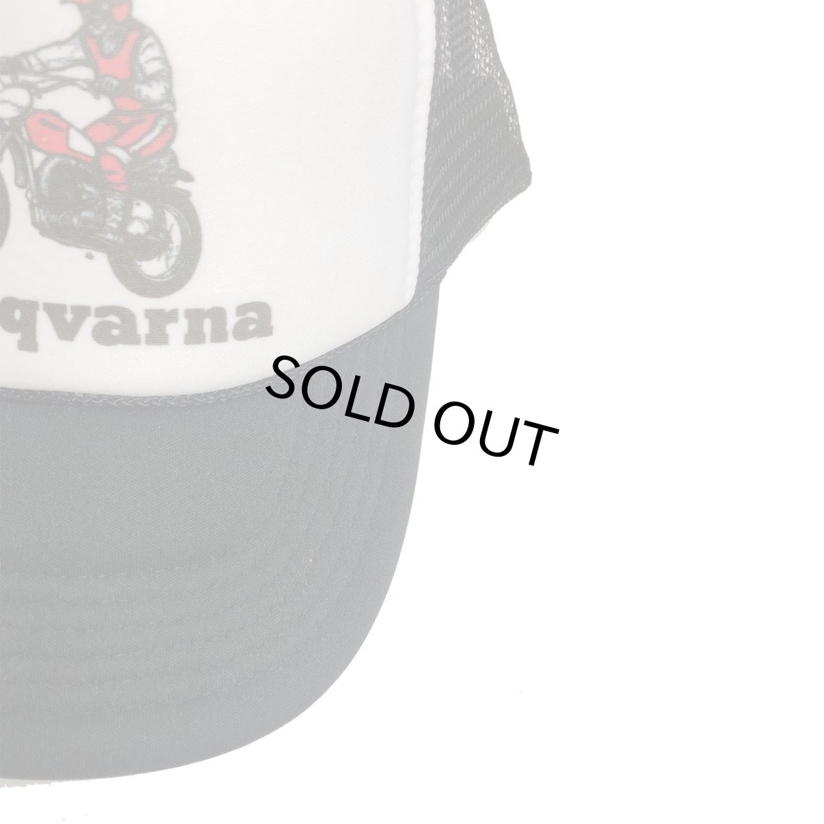 画像4: TRUKER HAT USA メッシュCAP HUSQVARNA BLACK   メンズ/レディース (4)