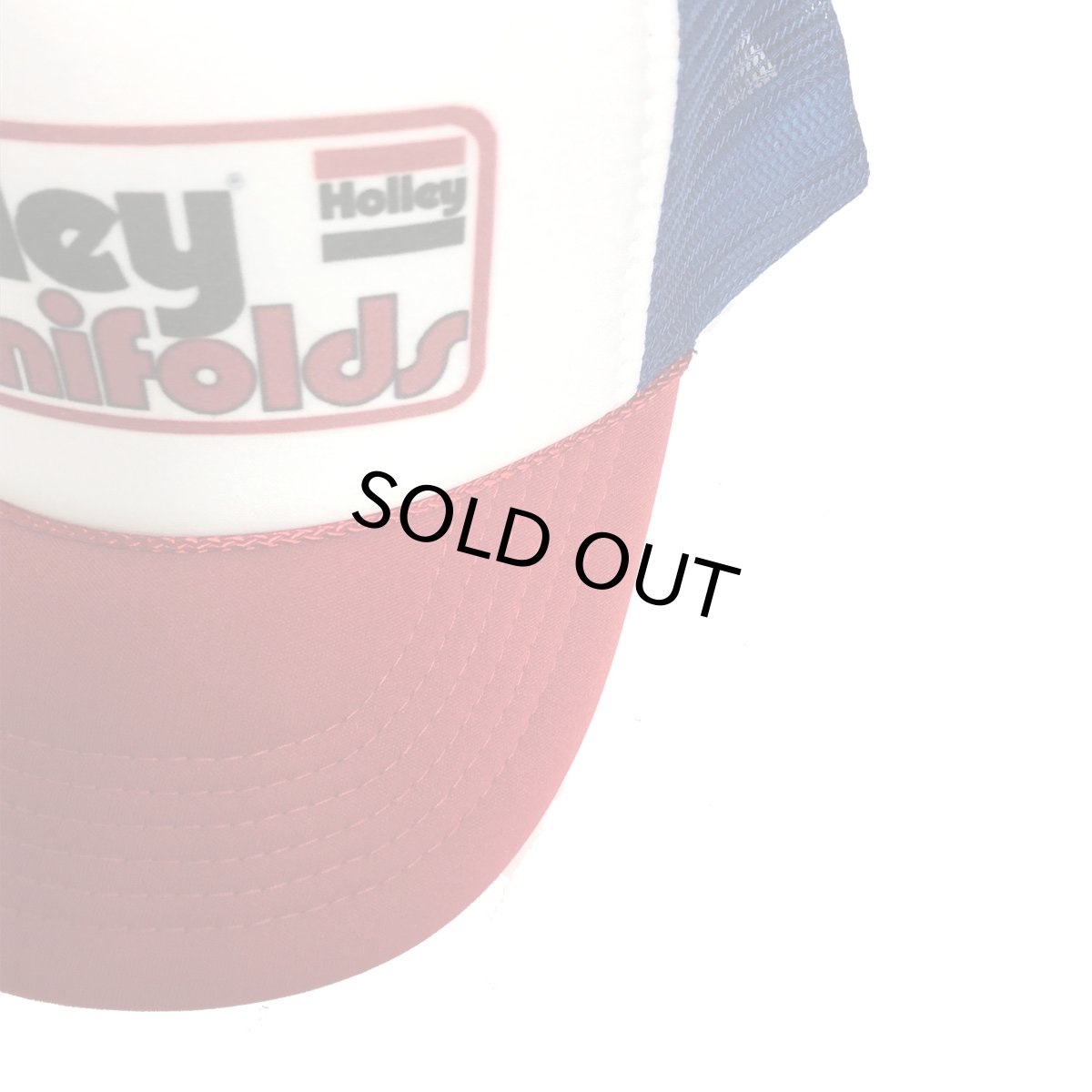 画像4: TRUKER HAT USA メッシュCAP HOLLY MANIFOLDS REDXWHTXRYL   メンズ/レディース (4)