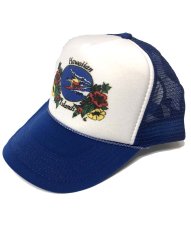 画像1: TRUKER HAT USA メッシュCAP HAWAIIAN ISLANDS ROYAL   メンズ/レディース (1)