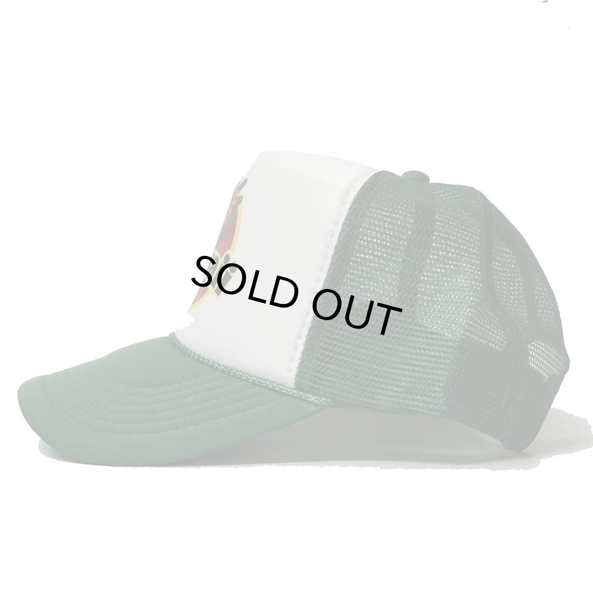 画像2: TRUKER HAT USA メッシュCAP HAWAI GREEN   メンズ/レディース (2)