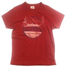 画像1: TAILGATE テイルゲートTシャツ  CALIFORNIA  TEE FADED RED  メンズ レディス (1)