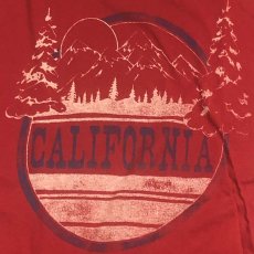 画像3: TAILGATE テイルゲートTシャツ  CALIFORNIA  TEE FADED RED  メンズ レディス (3)