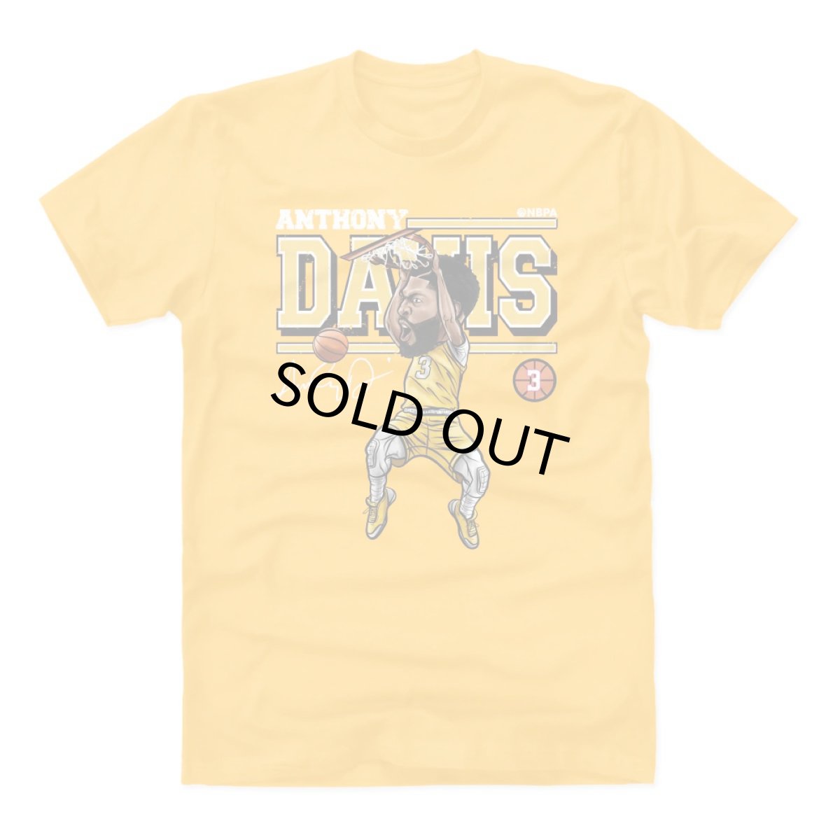 画像1: 500LAVEL NBA Anthony Davis YELLOW メンズ/レディース (1)