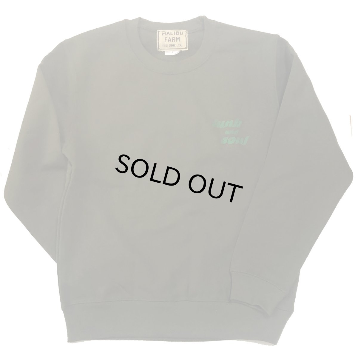 画像4: MALIBU FARM マリブファーム フロッキープリント SWEAT 全3色 メンズ/レディース (4)