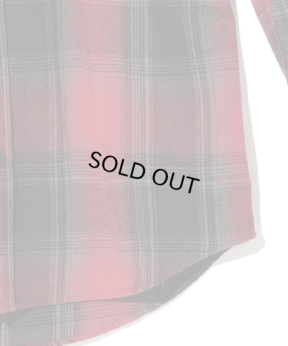 画像6: SHAKA WEAR シャカウエア オンブレチェックネルシャツ 長袖  全3色 メンズ (6)