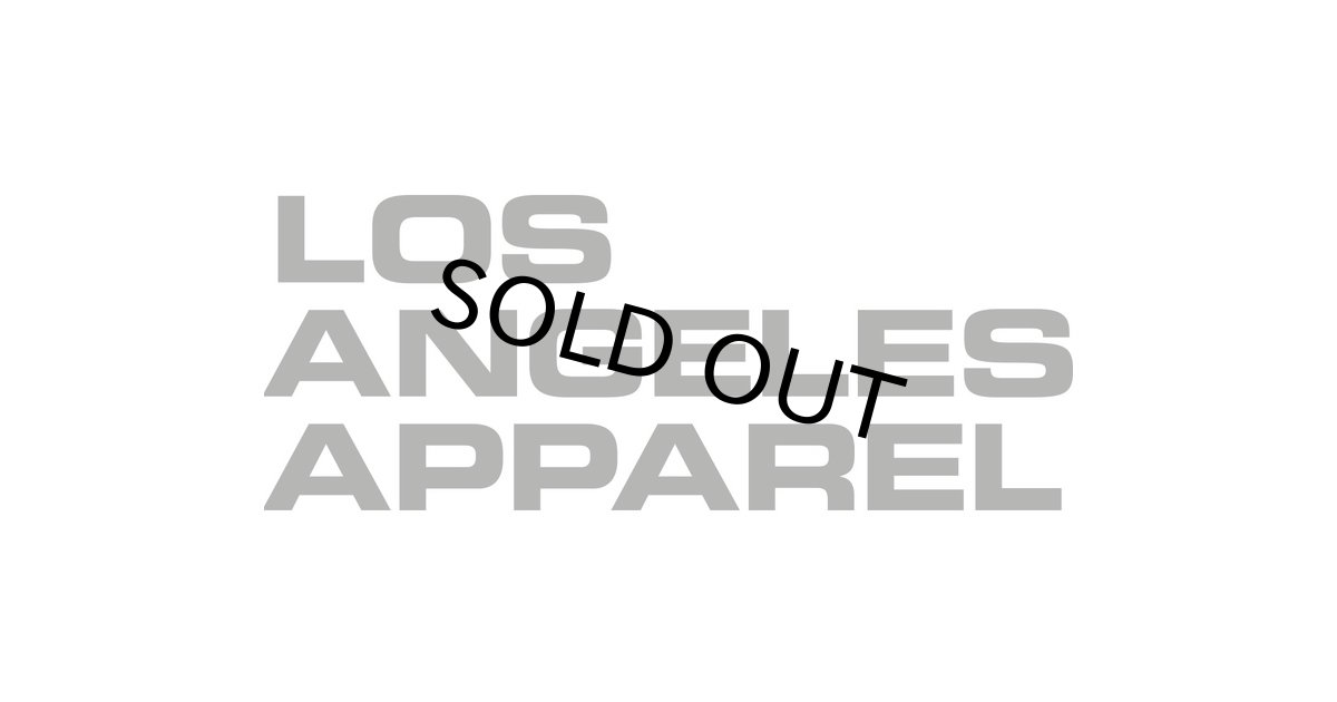 画像6: LOS ANGELES APPAREL ロサンゼルスアパレル 14oz ピグメントダイ ヘビーフリース SWEAT P/O HOODIE  VINTAGE BLACK メンズ/レディース (6)