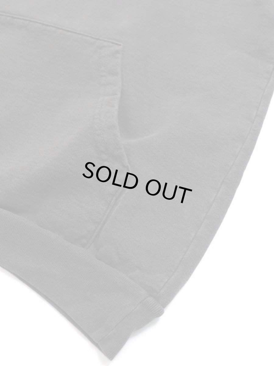 画像3: LOS ANGELES APPAREL ロサンゼルスアパレル 14oz ピグメントダイ ヘビーフリース SWEAT P/O HOODIE  VINTAGE BLACK メンズ/レディース (3)