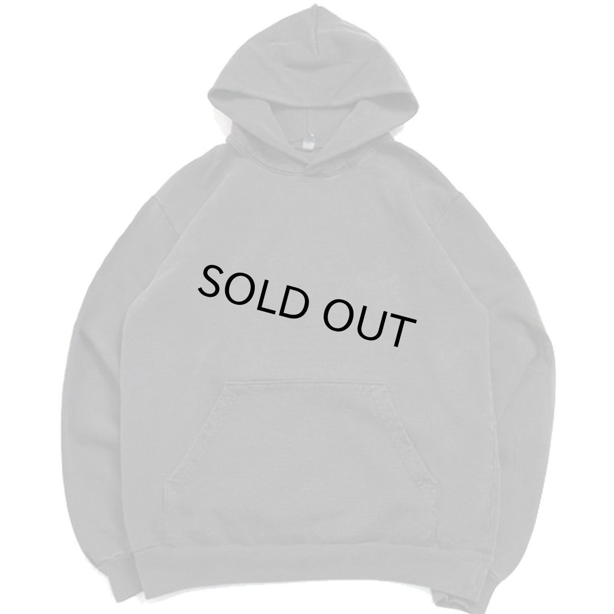 画像1: LOS ANGELES APPAREL ロサンゼルスアパレル 14oz ピグメントダイ ヘビーフリース SWEAT P/O HOODIE  VINTAGE BLACK メンズ/レディース (1)