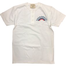 画像1: 【MALIBU FARM】LOSANGELES PRINT 3B HENLY TEE マリブファームプリント ヘンリーT  ロスアンゼルス メンズ/レディース (1)