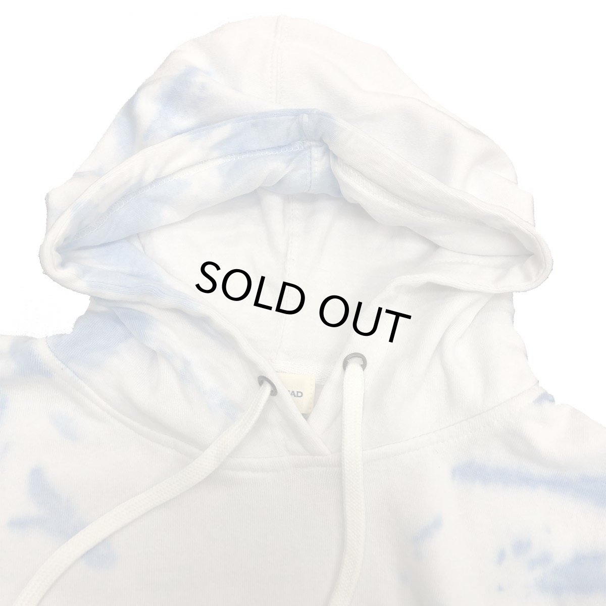 画像2: BACK HEAD バックヘッド TYEDYE SWEAT P/O HOODIE BLUE メンズ/レディース (2)