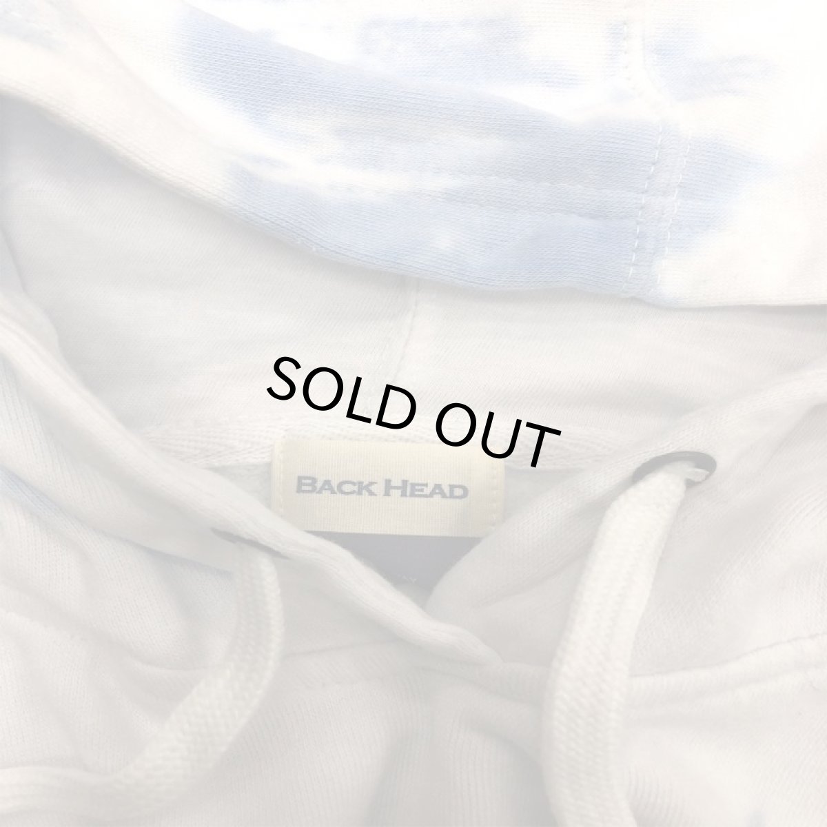 画像3: BACK HEAD バックヘッド TYEDYE SWEAT P/O HOODIE BLUE メンズ/レディース (3)