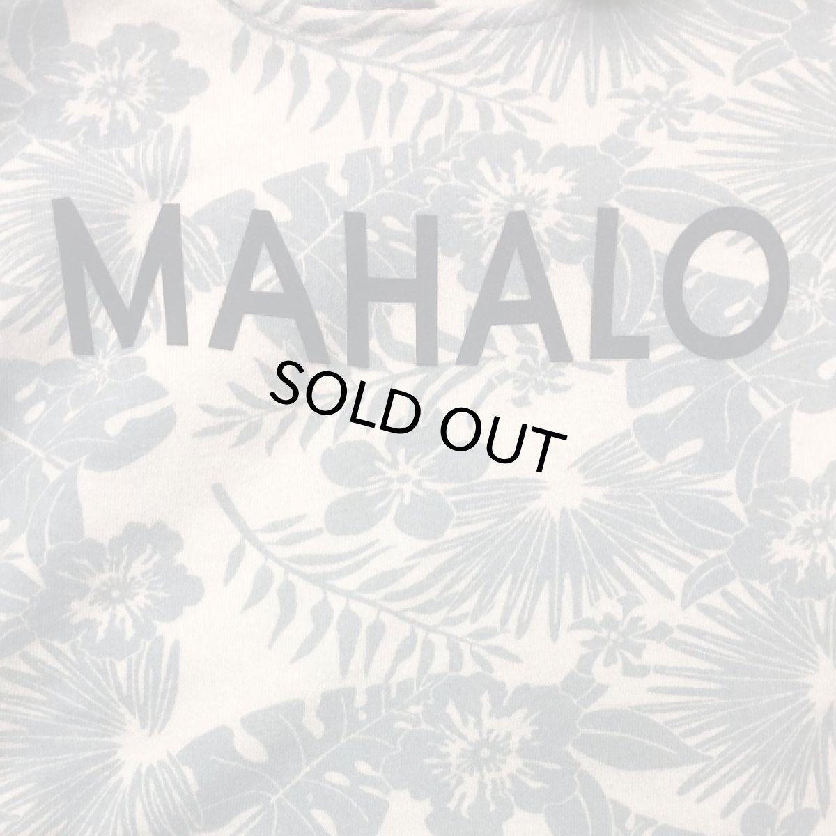 画像4: BACK HEAD バックヘッド HIBISCUS PT  HOODIE ハイビスカス MAHALO BLUE メンズ/レディース (4)