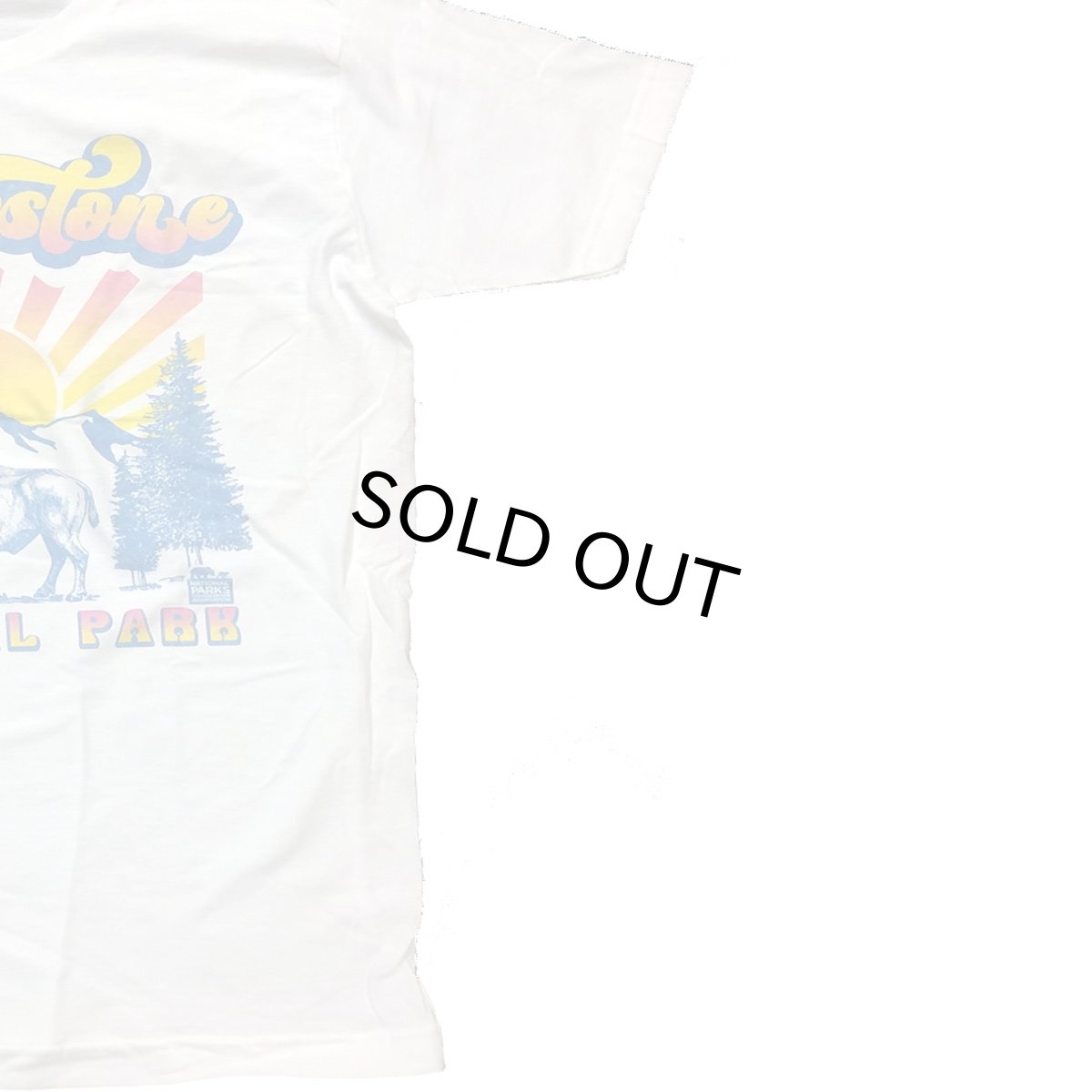 画像4: AMERICAN CLASSICS アメリカンクラシックス TEE YELLOWSTONE NATIONAL PARK イエローストーン WHT メンズ/レディース (4)