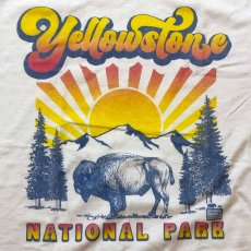 画像2: AMERICAN CLASSICS アメリカンクラシックス TEE YELLOWSTONE NATIONAL PARK イエローストーン WHT メンズ/レディース (2)