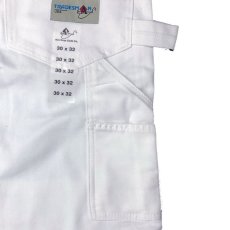 画像6: ACE DROP CLOTH エースドロップ  ペインターパンツ WHITE メンズ/レディース (6)