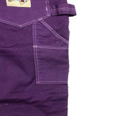 画像6: ACE DROP CLOTH エースドロップ OVER DYE ペインターパンツ 3色 パープル イエロー グリーン メンズ/レディース (6)
