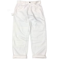 画像1: ACE DROP CLOTH エースドロップ  ペインターパンツ WHITE メンズ/レディース (1)
