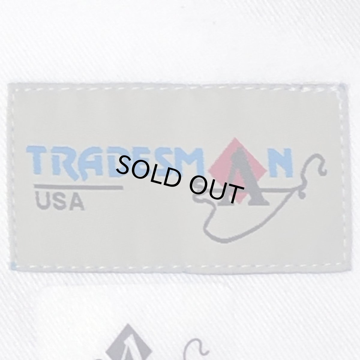 画像3: ACE DROP CLOTH エースドロップ  ペインターパンツ WHITE メンズ/レディース (3)