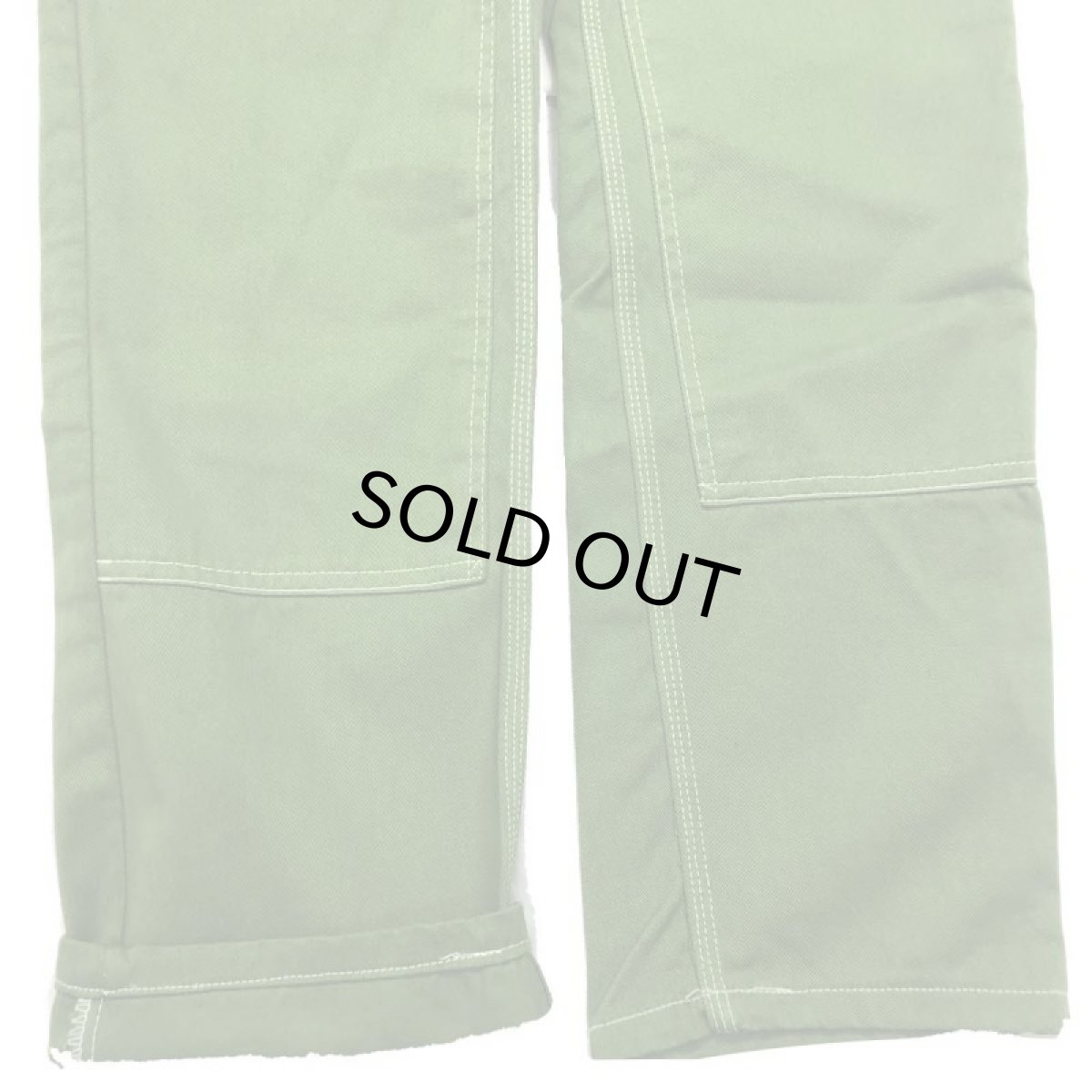 画像8: 【50%OFF】ACE DROP CLOTH エースドロップ OVER DYE ペインターパンツ 3色 パープル イエロー グリーン メンズ/レディース (8)