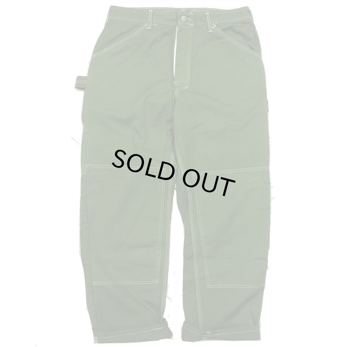 画像3: 【50%OFF】ACE DROP CLOTH エースドロップ OVER DYE ペインターパンツ 3色 パープル イエロー グリーン メンズ/レディース (3)