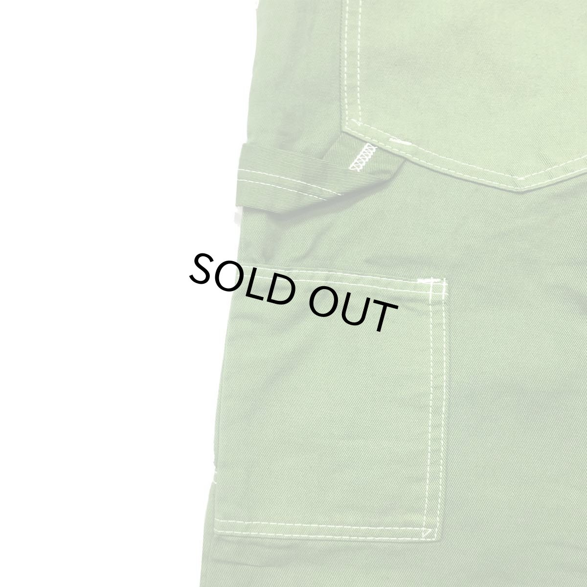 画像7: 【50%OFF】ACE DROP CLOTH エースドロップ OVER DYE ペインターパンツ 3色 パープル イエロー グリーン メンズ/レディース (7)