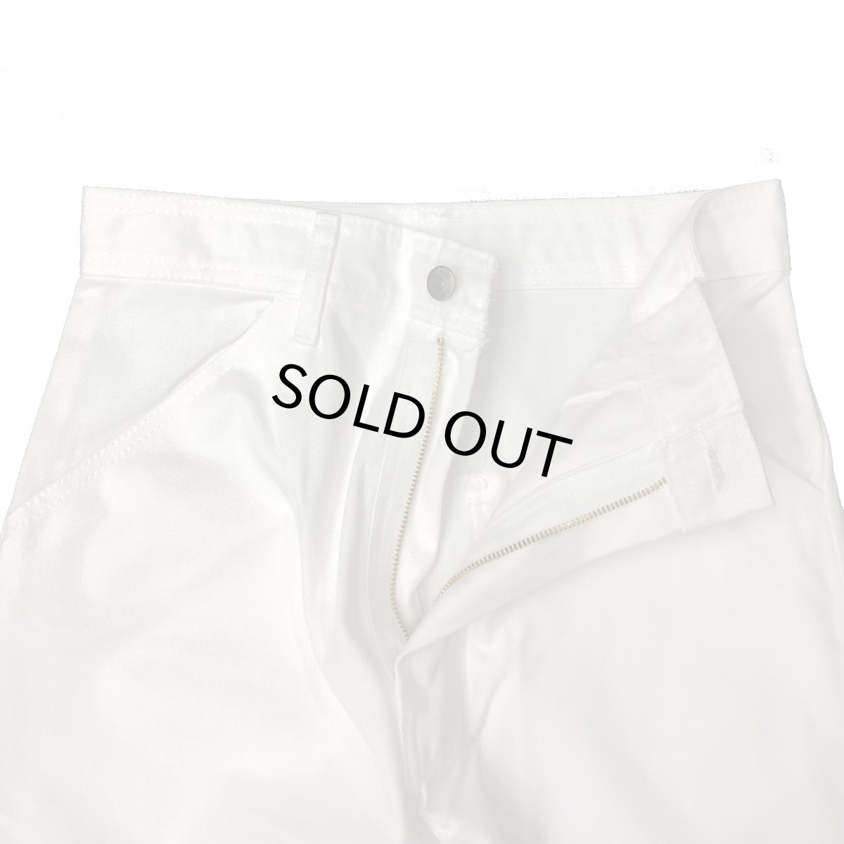 画像4: ACE DROP CLOTH エースドロップ  ペインターパンツ WHITE メンズ/レディース (4)