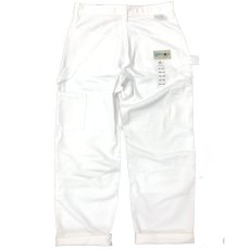 画像2: ACE DROP CLOTH エースドロップ  ペインターパンツ WHITE メンズ/レディース (2)