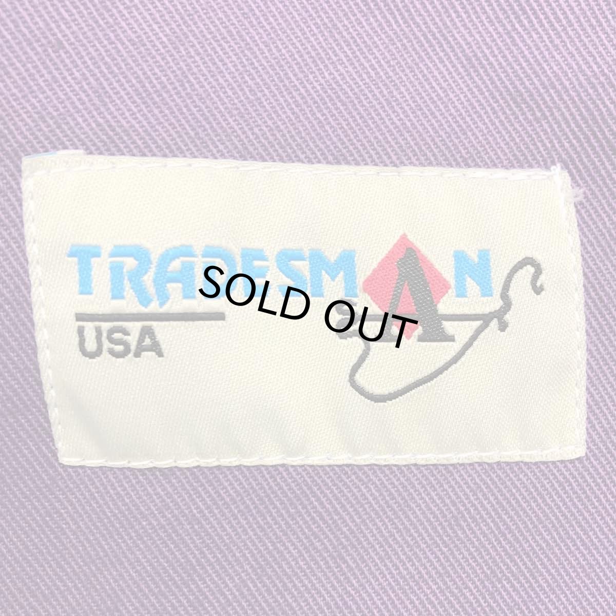 画像2: 【50%OFF】ACE DROP CLOTH エースドロップ OVER DYE ペインターパンツ 3色 パープル イエロー グリーン メンズ/レディース (2)