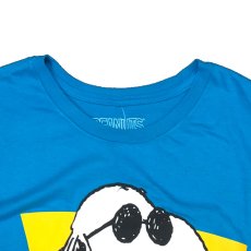 画像2: PEANUTS ピーナッツ スヌーピー TEE  JOE COOL ターコイズBLUE メンズ/レディース (2)