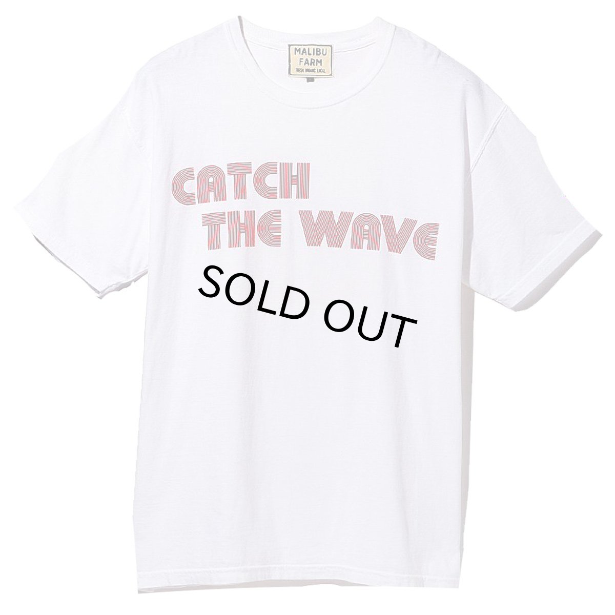 画像2: 【MALIBU FARM】CATCH THE WAVE PRINT  マリブファーム プリント キャッチザウエーブ T  メンズ/レディース (2)