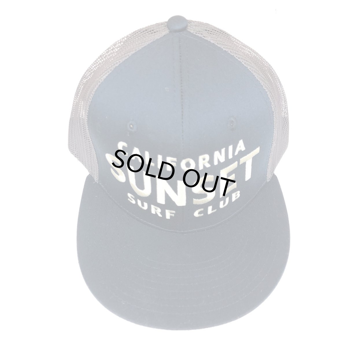 画像2: JOHNSON MOTOR【SUNSET SURF】サンセットサーフ SUNSET SURF CLUB メッシュCAP 2色  NAVYxGREY  BLKｘTEAL メンズ/レディース (2)