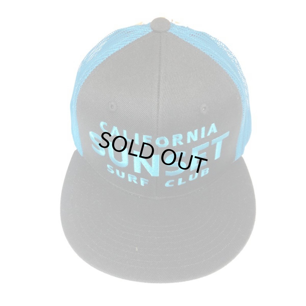 画像3: JOHNSON MOTOR【SUNSET SURF】サンセットサーフ SUNSET SURF CLUB メッシュCAP 2色  NAVYxGREY  BLKｘTEAL メンズ/レディース (3)