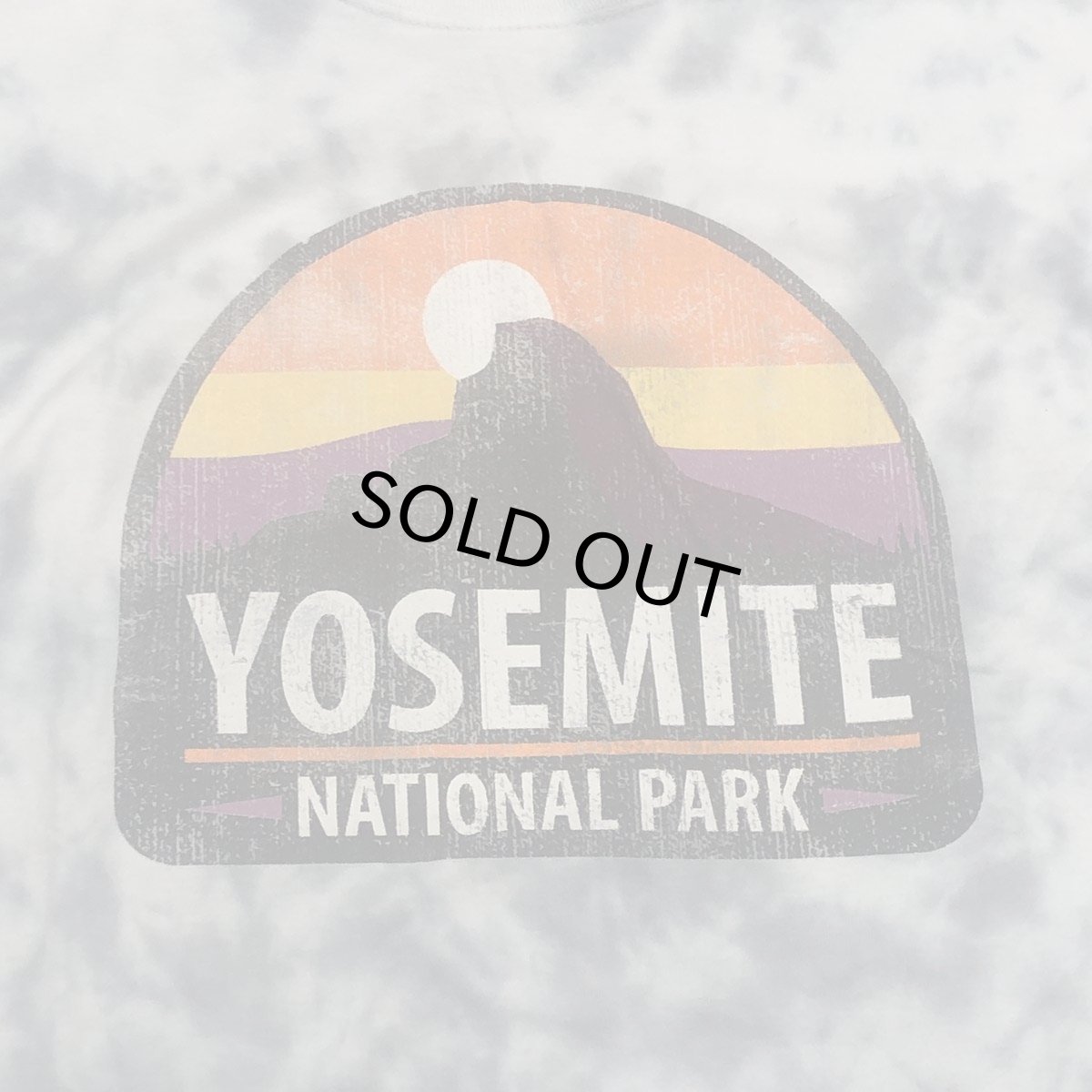 画像3: NATIONAL PARK FOUNDATION ナショナルパーク財団 ＹＯＳＥＭＩＴＥ グレー ロングスリーブ CLOUD WASH ブルー メンズ/レディース (3)