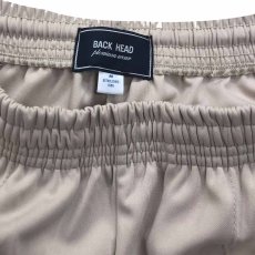 画像2: BACK HEAD バックヘッド 7.0オンス スムース トラック パンツ 2色 SAX BEIGE メンズ / レディース (2)