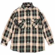 画像3: BACK HEAD バックヘッド ヘビーウエイト タータンチェック ＣＰＯジャケット 2色 BROWN BLUE メンズ (3)