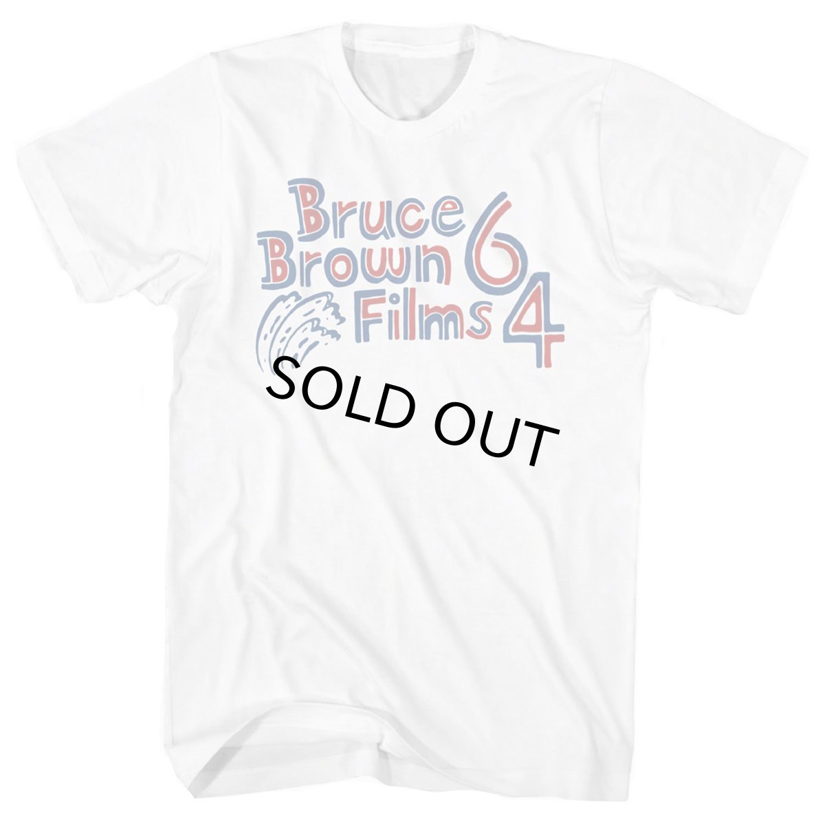 画像1: AMERICAN CLASSICS　BRUCE BROWN FILM ブルースブラウンフィルム PATRIOTIC64 WHITE メンズ/レディース (1)