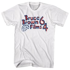 画像1: AMERICAN CLASSICS　BRUCE BROWN FILM ブルースブラウンフィルム PATRIOTIC64 WHITE メンズ/レディース (1)