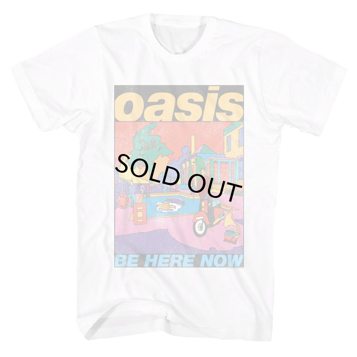 画像1: AMERICAN CLASSICS　OASIS BE HERE NOW WHT　オアシス メンズ/レディース (1)