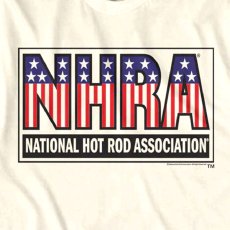 画像2: AMERICAN CLASSICS　NHR  NHRA USA LOGO　WHITE メンズ/レディース (2)