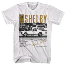 画像1: AMERICAN CLASSICS　SHELBY CARROLLSHELBY GT530 キャロル・シェルビー　WHITE メンズ/レディース (1)