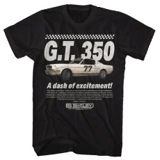 画像1: AMERICAN CLASSICS　SHELBY A DASH OF EXCITEMENT GT350 シェルビー BLACK  メンズ/レディース (1)