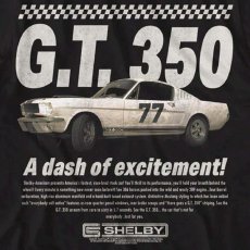 画像2: AMERICAN CLASSICS　SHELBY A DASH OF EXCITEMENT GT350 シェルビー BLACK  メンズ/レディース (2)
