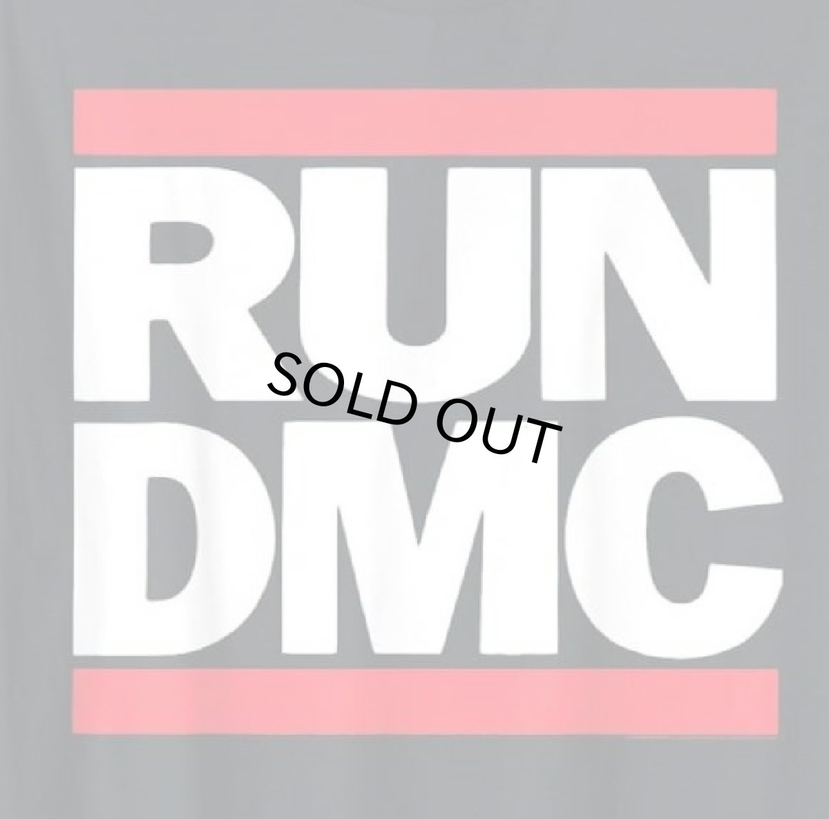 画像2: RUN DMC LOGO　BLACK メンズ/レディース (2)