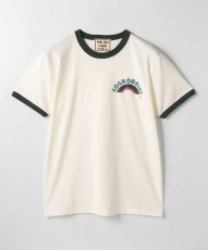 画像2: 【MALIBU FARM】LOSANGELES PRINT リンガー TEE マリブファームプリント リンガーT  GREEN WINE DENIM 3色 ロスアンゼルス メンズ/レディース (2)