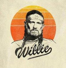 画像2: ZION　WILLIE NELSON WILLIE SUNSET GRADIENT BEIGE メンズ/レディース (2)