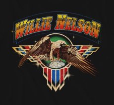 画像2: ZION　WILLE NELSON EAGLE EMBLEM T BLACK メンズ/レディース (2)