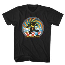 画像1: GRATEFUL DEAD SPACE BEAR T BLACK メンズ/レディース (1)