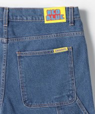 画像3: NEO BLUE　ネオブルー　バギーペインターデニムパンツ DENIM メンズ/レディース (3)