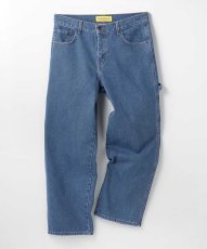 画像1: NEO BLUE　ネオブルー　バギーペインターデニムパンツ DENIM メンズ/レディース (1)