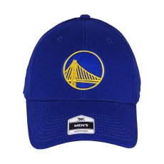画像1: NATIONAL CAP NBA  WARRIORS BLUE ウオリアーズ キャップ メンズ/レディース (1)